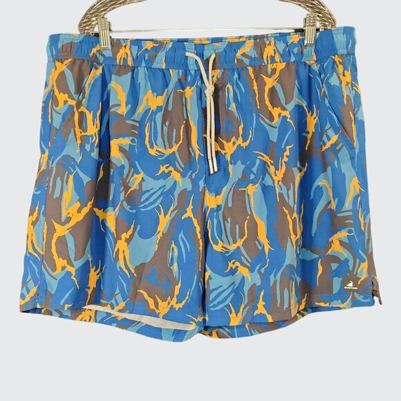 NWOT Surfcuz 2 in 1 Stretch Gym Shorts Blix Mens Size XXXL - Picture 2 of 10